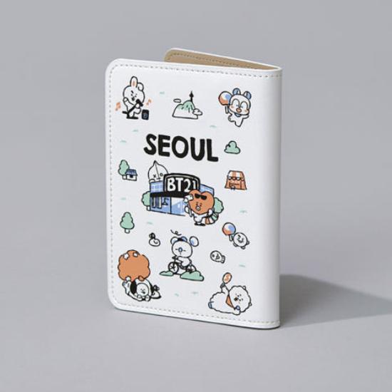BT21 Чехол для паспорта SEOUL Edition