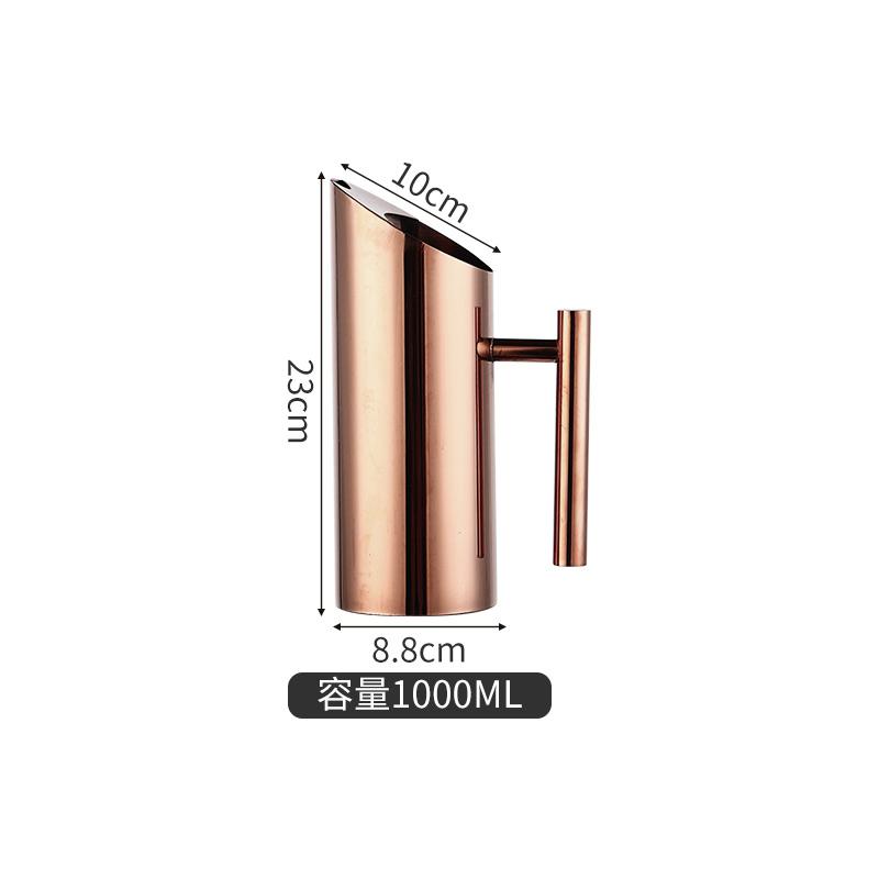 Кувшины из нержавеющей стали для кухни, бутылка для сока и супа в ресторане, емкость для замораживания воды, чайник для вина, разделитель для красного вина