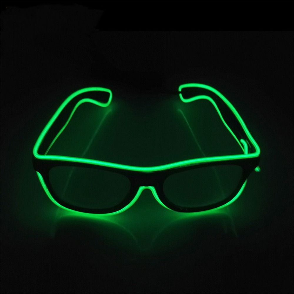 El Wire Party SunGlasses Glow Sunglasses Luminous Glasses Led Glasses Neon Glasses Flashing Glasses