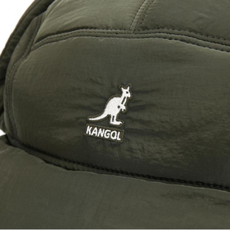 KANGOL Утепленные наушники-ушанка Trapper 4602 Хаки