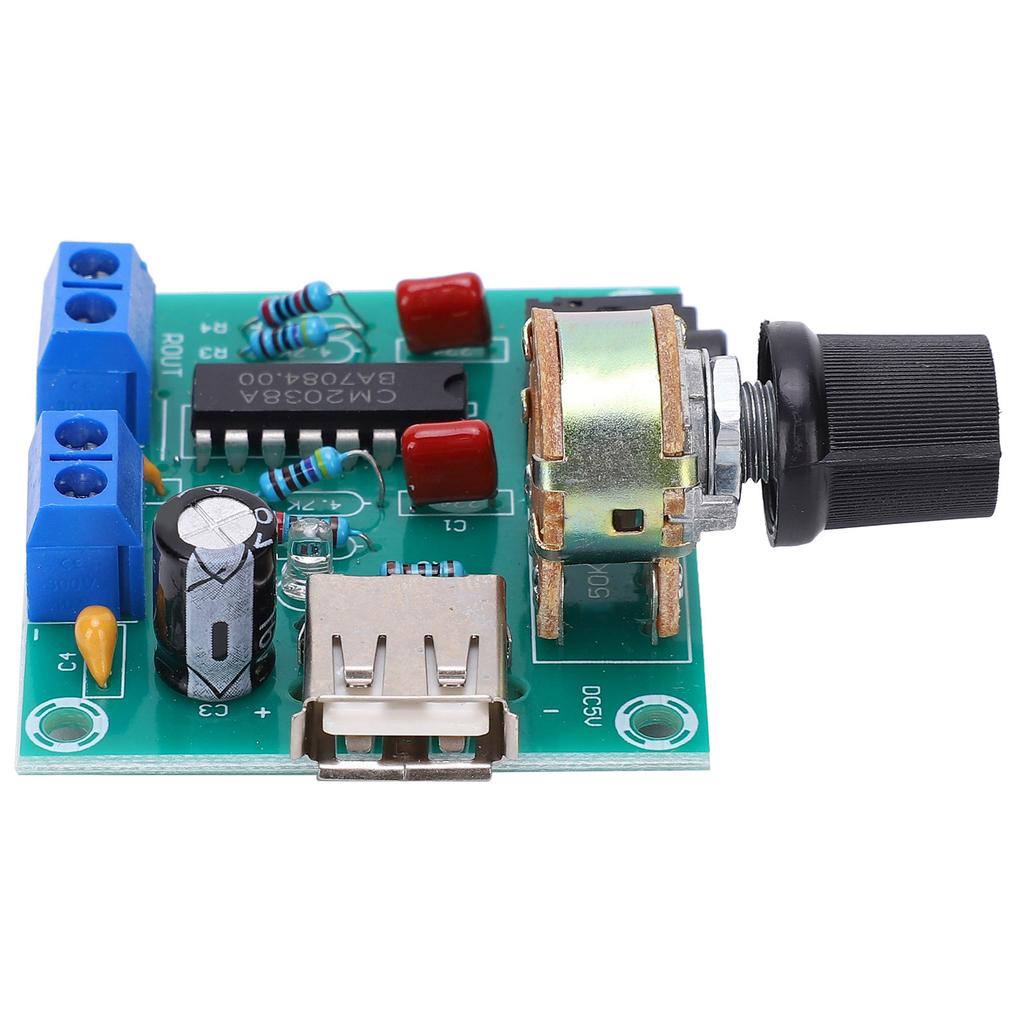 Модуль платы усилителя USB Встроенная схема защиты от перегрева PM CM2038 DC26V