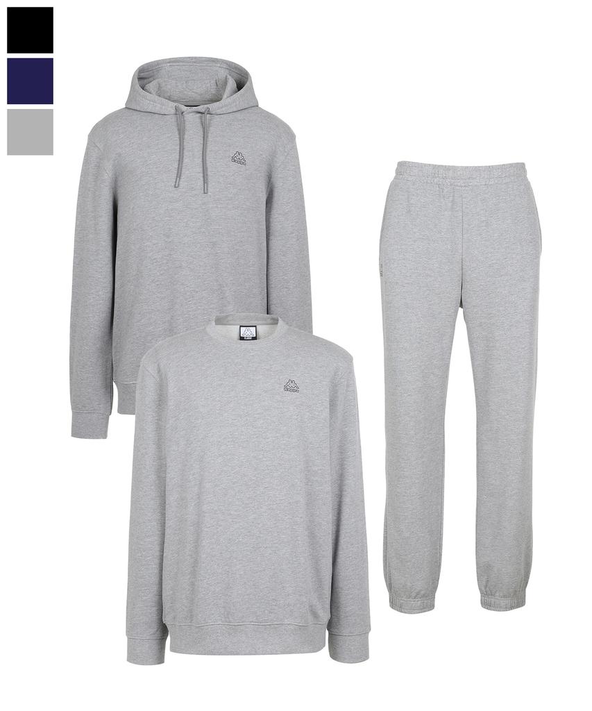KAPPA Basic French Terry (Sweatshirt Or Hoodie + Jogger Pants) Training Set
