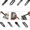 Curved Straight For Electronics Laboratory Work DIY Tools Repair Tools Tweezers Maintenance Tools