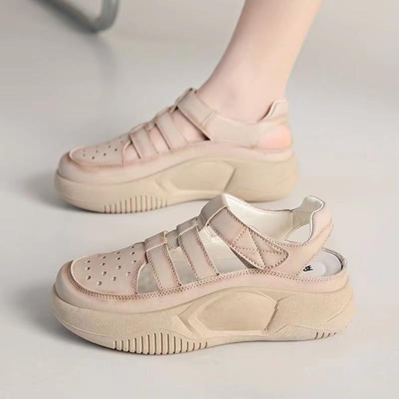 Women's Summer Casual Footwear Ladies Sports Sandals Fashion Closed Toe Sandals Shoes Woman Hollow Out Comfort Walk Sandalias