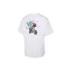 Converse T Shirts Men's White Crew Neck Moderate Straight Fit 10025241-A02