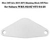 Blow Off Valve BOV BPV Blanking Block Off Plate for Subaru WRX 02-07 STI 2004-2021