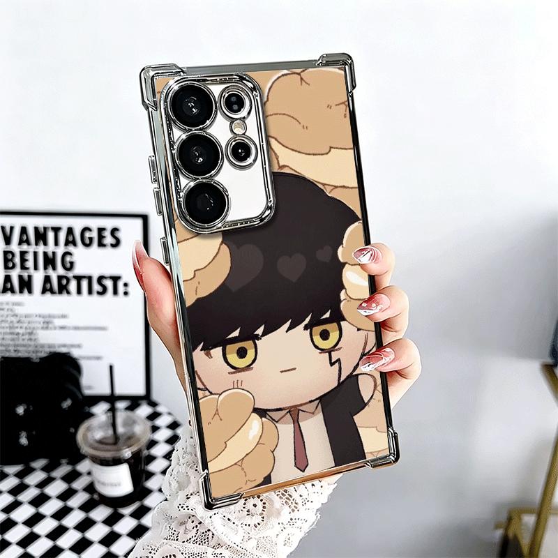 Чехол для телефона Mashle Magic And Muscles Anime с покрытием для Samsung Galaxy S24 S25 FE S26 Edge S23 Ultra S22 S21 Plus S20 Противоударный Ai