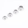 10PCS 19/22/25/32MM Stainless Steel Flange Pipe Bracket Hanging Clothes Rod Seat Hanger Flange Bracket Closet Rod Pipe Brackets