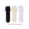 New Y2K Leg Covers Lace Lolita Leg Warmers Bow Ballet Style Pile Sock Gift