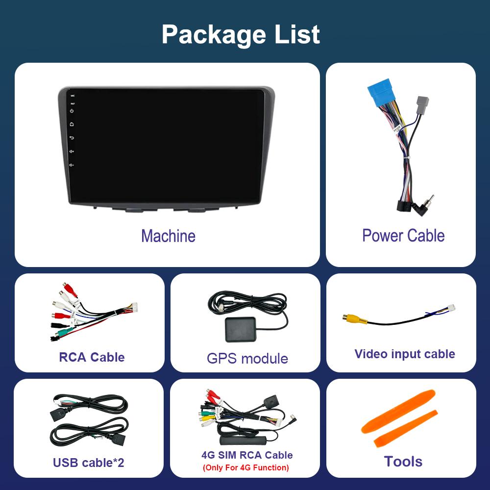 Navigation GPS Android 14 DSP Stereo WiFi Car Radio Multimedia player for Suzuki Baleno 2016 - 2019 2.5D Screen 4G Bluetooth