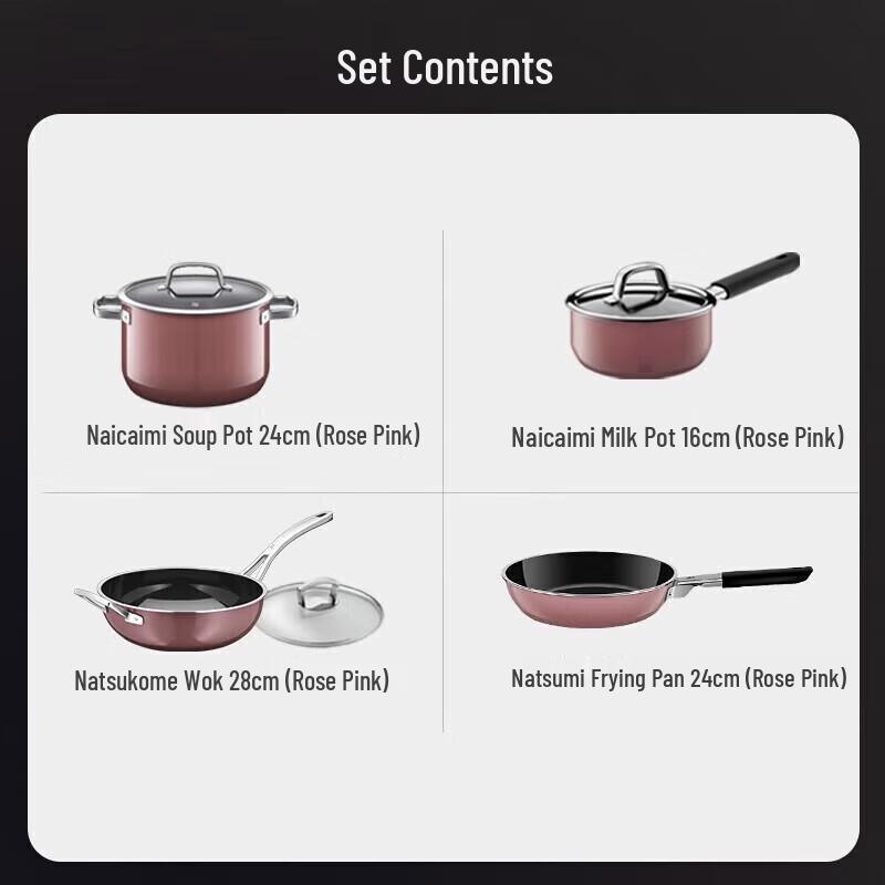 WMF Naicai 4-Piece Cookware Set