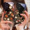Масляная живопись Цветы Чехол для телефона из закаленного стекла для Samsung Galaxy S10 4G S20 11E 30 S21 21Fe 22 S24 Pro S23 Ultra 5G S8 S9