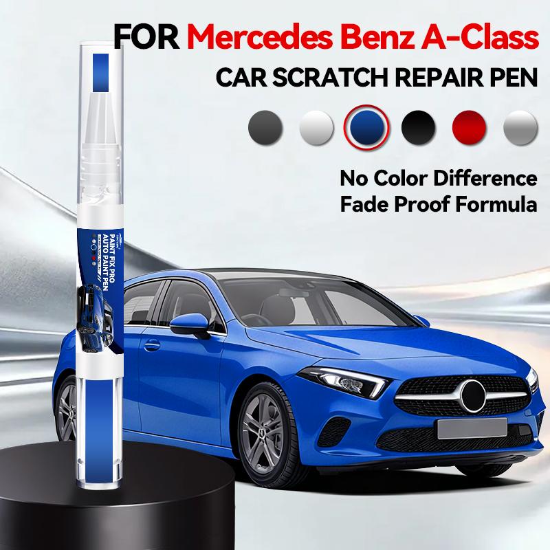 Для Mercedes Benz A-Class 1997-2025 W169 W176 W177 Ремонтный маркер для краски Подкрашивание Удаление царапин Сделай сам Автоаксессуары Черный Белый 7s