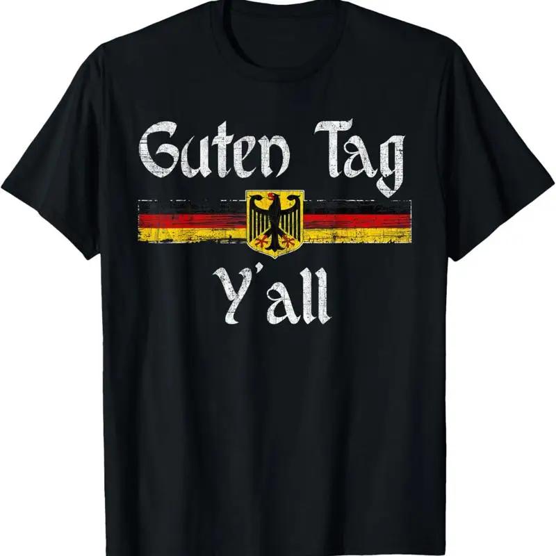 Guten Tag Yall Oktoberfest Gerunisex Flag Eagle Prost TShirt