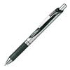 Pentel Ballpoint Pen Gel Ink EnerGel Knock Type 0.3mm Silver Barrel BLN73-A Black