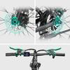 26'' 500W Electric Mountain Bike, 48V 12.5Ah Removable Battery 21 Speed Adult Electric Bicycle, Lock Suspension All Terrain E-Bike with Rear Rack