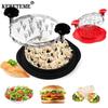 Upgrade Chicken Shredder Tool with Lid Meat Mincer Versatile Anti-Slip Beef Pork Shredder for Home Kitchen