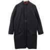 NOUDO Made In Japan Stainless Collar Coat Black Half Bore Back Men's Used