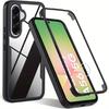 Чехол с защитой на 360 градусов для Samsung Galaxy A56 5G Прозрачный ТПУ чехол для Smaung A56 A36 A26 A16 Защитное стекло Ударопрочный чехол