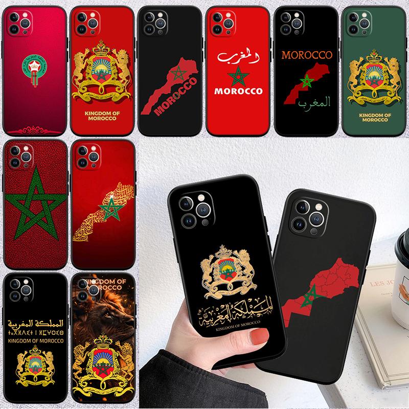 Morocco Flag Case for Motorola Edge 60 60s 70 G86 G56 G54 E14 G04S G45 G54 G64 S30 S50 X30 X40 X50 Pro Power