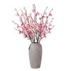 Искусственная композиция из слив Цветок Реалистичный Шелковый Искусственный Спрей с Весенним Цветением для Свадьбы Дома Розовый