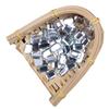 10g Resin Butterfly Flatback Rhinestones in Various Sizes for DIY Jewelry and Garment Decorations