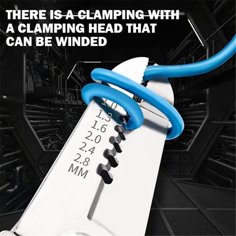 Wire Stripping Pliers Electrician Special Wire Crimping Splitting Pliers Universal Wire Cutting Cable Pliers Wire Stripper