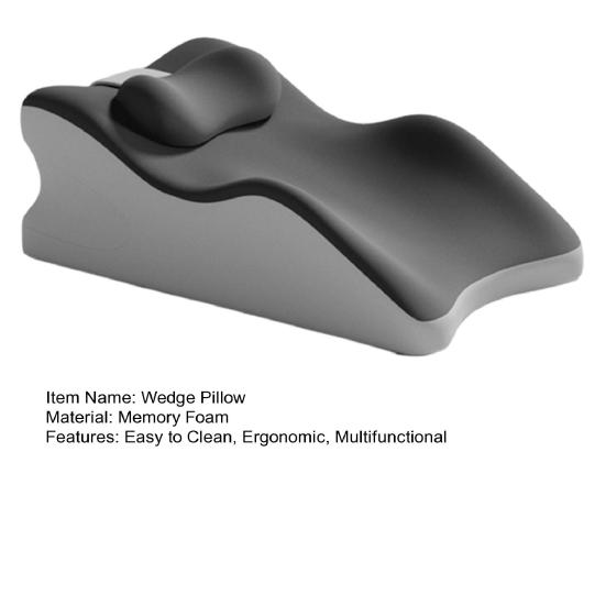 Подушка-клин для пар Подушка-клин для ног из пены с эффектом памяти Подушка для спины Эргономичная поддержка интимности Подушка для сна на животе для спальни гостиной для сидения и лежания