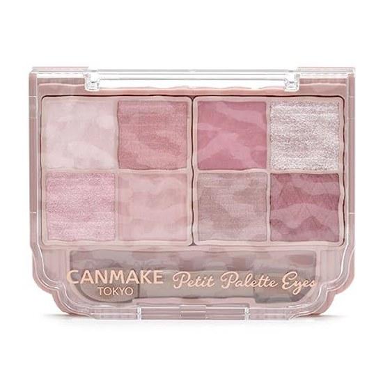 Canmake Petit Palette Eyes 03 Mignon Ribbon 2,0 г Аппликатор для теней для век Розовый