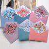 Pad Birthday Party Invitation Wedding Greeting Card Flowers Envelope Writing Paper Letter Paper