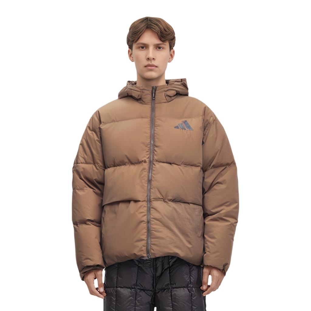 Adidas BASIC DOWN JKT Down Jacket Men's Brown JG5943