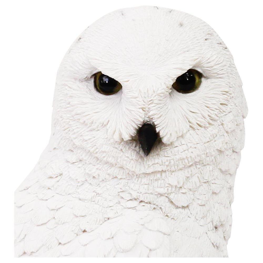 Magnetic Piggy Bank White 16 X 18 X 9 Cm Pet Bank Snowy Owl 1278 Approx.