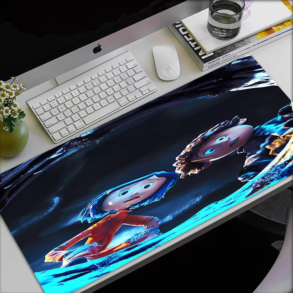 Coraline Theme Mouse Pad, Non Slip Rubber Base, Multifunctional Office & Home Decor, Perfect for Workspace Personalization.