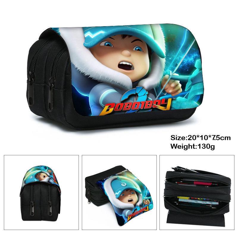 Пенал Elements Hero Boboiboy со слоями и вместительным отделением для школьников и детей