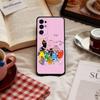 Tiny Cute B-BarbapapaS   Phone Case For Samsung S 25,24,23,22,30,21,10,9,Ultra,Plus,Lite,FE,4,5 G Soft Black Case