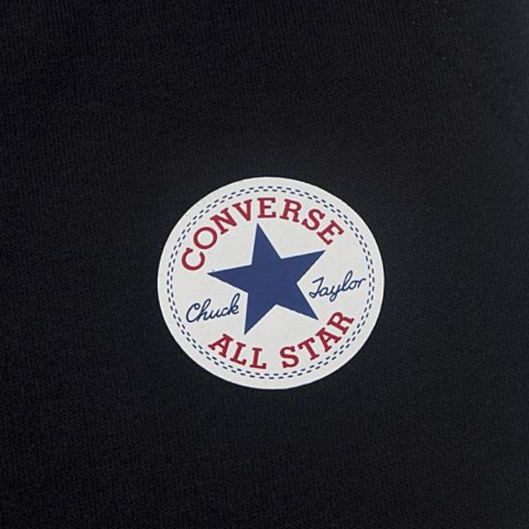 Converse Повседневные брюки женские Чернильно-черные Утепленные Другие 10004546-A02