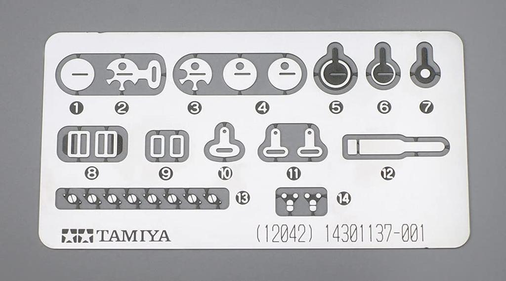 Tamiya 1/12 Big Scale No. 42 Martini Brabham BT44B 1975 Plastic Model Kit with Etched Parts (12042)