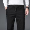 JEEP Men's Autumn/Winter Warm Loose Straight Leg Casual Sweatpants