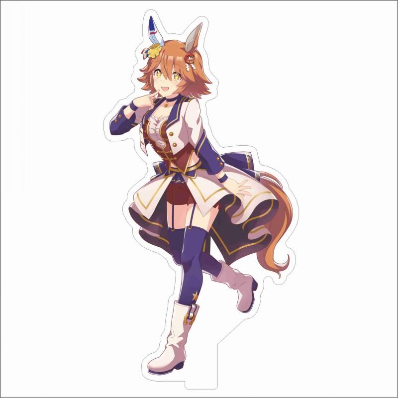 Япония красивая дербиль 15 см персонажи мультфильмов акриловая двухсторонняя подставка модель каваи милая офисная декоративная панель постоянные поклонники записи