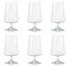 Bohemian Glass XTRA Glass Beer Glasses, Set of 6, 380ml, Dishwasher Safe, Crystallex, 40862-380-6