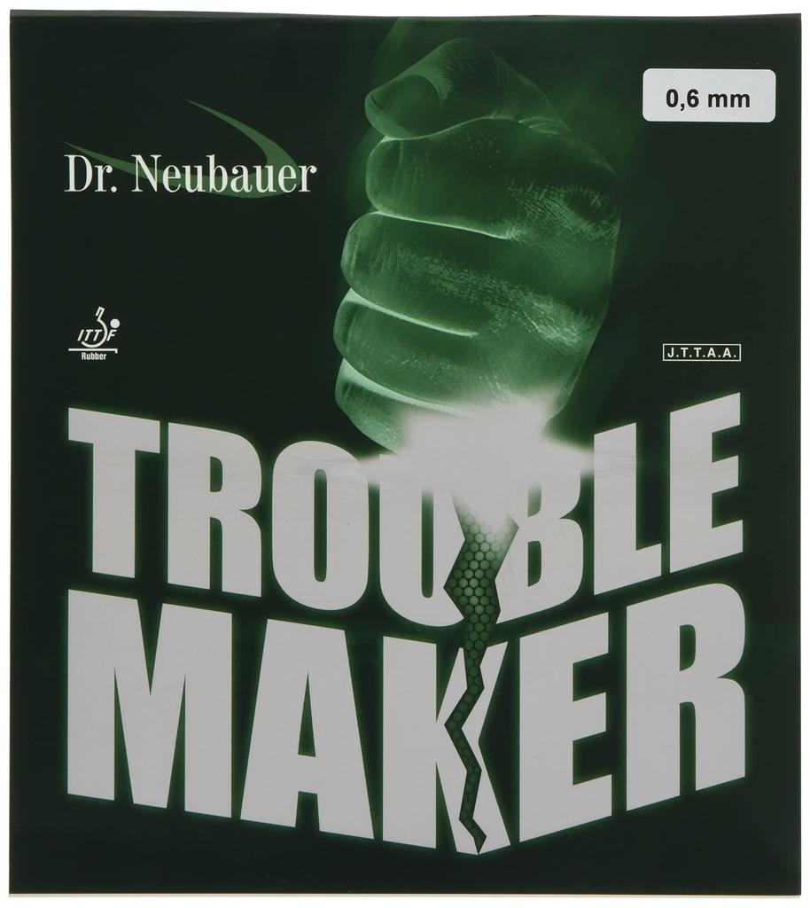 JUIC Trouble Maker Настольный теннис 1181 Зернистая резина, Высота, Красный, 0.6