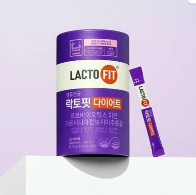 LACTO-FIT Diet 60 стиков - Корейская пробиотическая пищевая добавка (120г)