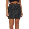 Brave Soul Womens/Ladies Animal Print Tie Detail Mini Skirt