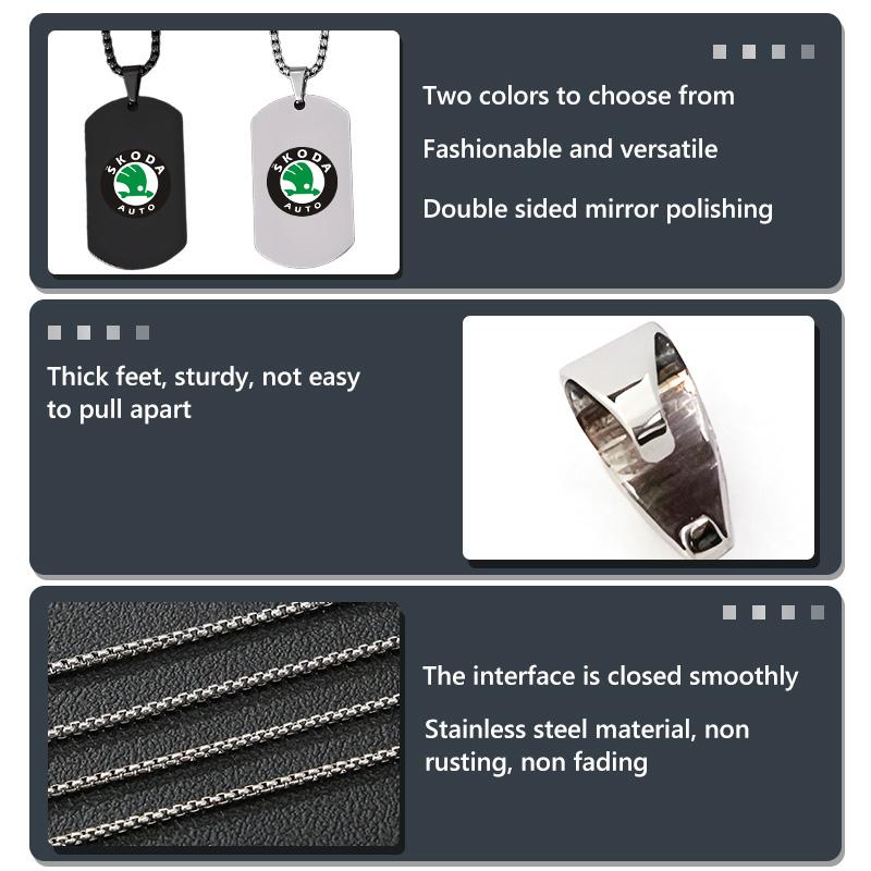 BAUS3 Car Interior Rearview Mirror Pendant Pendant Decorative Accessories For Skoda octavia a5 a4 mk1 2 fabia superb rapid mk3 yeti