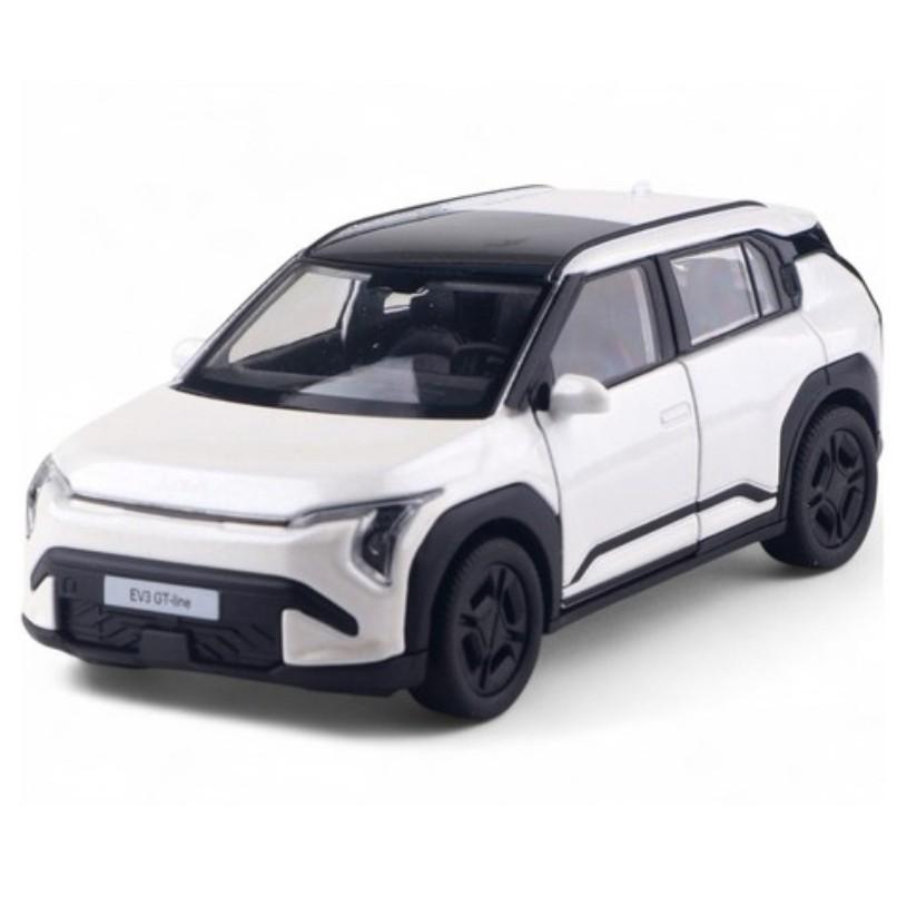 WELLY Kia EV3 1:Металлическая модель автомобиля в масштабе 1:38, 3 цвета, из КОРЕИ