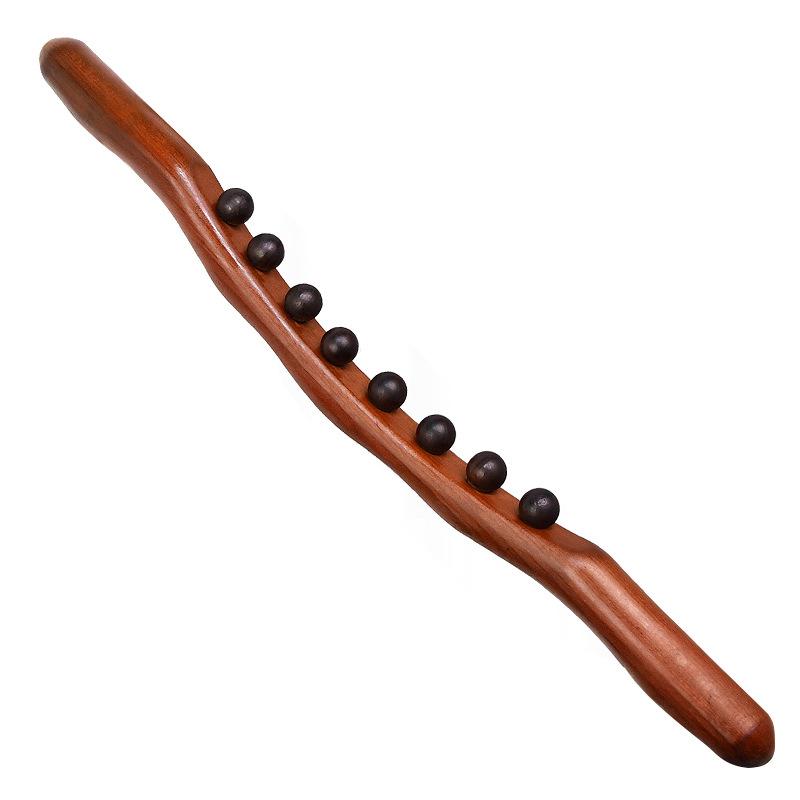 8/20/31 Бусины Гуаша Массажная палочка Обугленное дерево Скрабы для спины Меридианная терапия Палочка для расслабления мышц Массажер для тела Гуаша