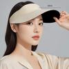 Летняя шляпа от солнца, козырек для спорта на открытом воздухе, защита от ультрафиолета, дышащая, складная, с большими полями, капюшон, без следов, мягкая