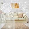 3Mx3M Door Fringe Curtain Door Curtains,Rare Flat Silver Ribbon,Thread Fringe Window Panel Room Divider Cute Strip Tassel Party Events Sequin