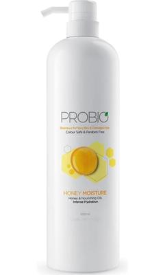 Шампунь с медом и пробиотиками God-Rej Moisture (1000ml), Для сухих и поврежденных волос, Без парабенов, С медом и питательным маслом