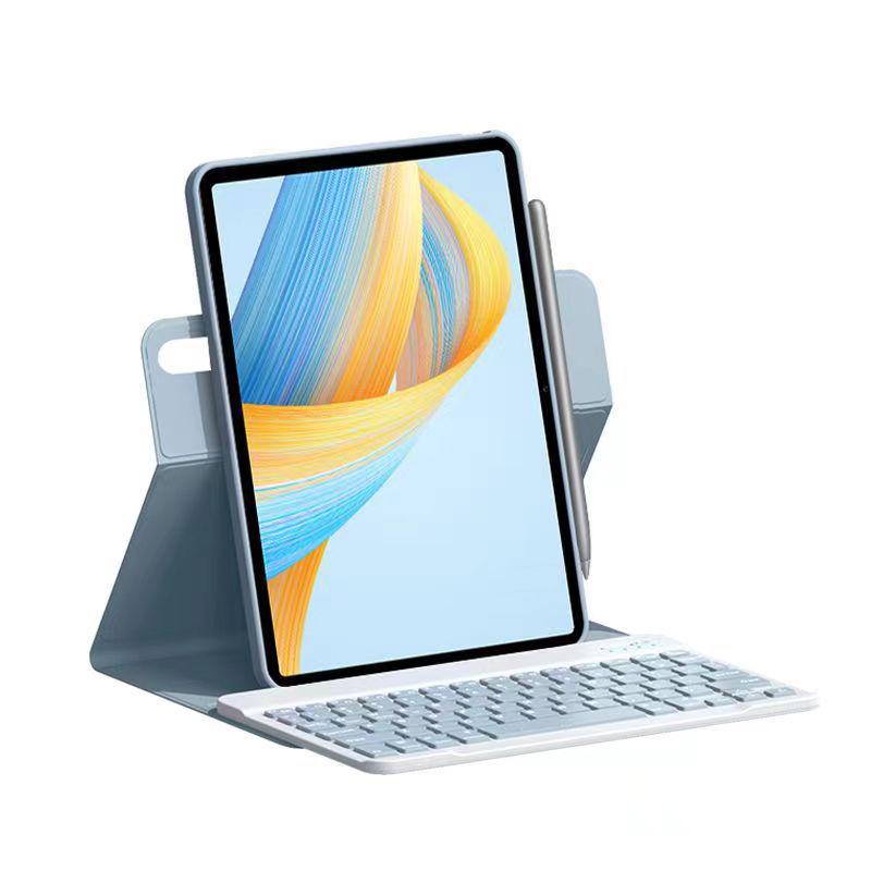 Вращающийся магнитный защитный чехол-клавиатура для Honor Tablet 9/MatePad 11.5/Redmi SE/X8Pro
